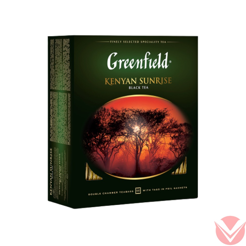 Гринфилд Кения, 100 пак. фото 1 — Интернет-магазин доставки продуктов и воды ВКУСНЫЙ