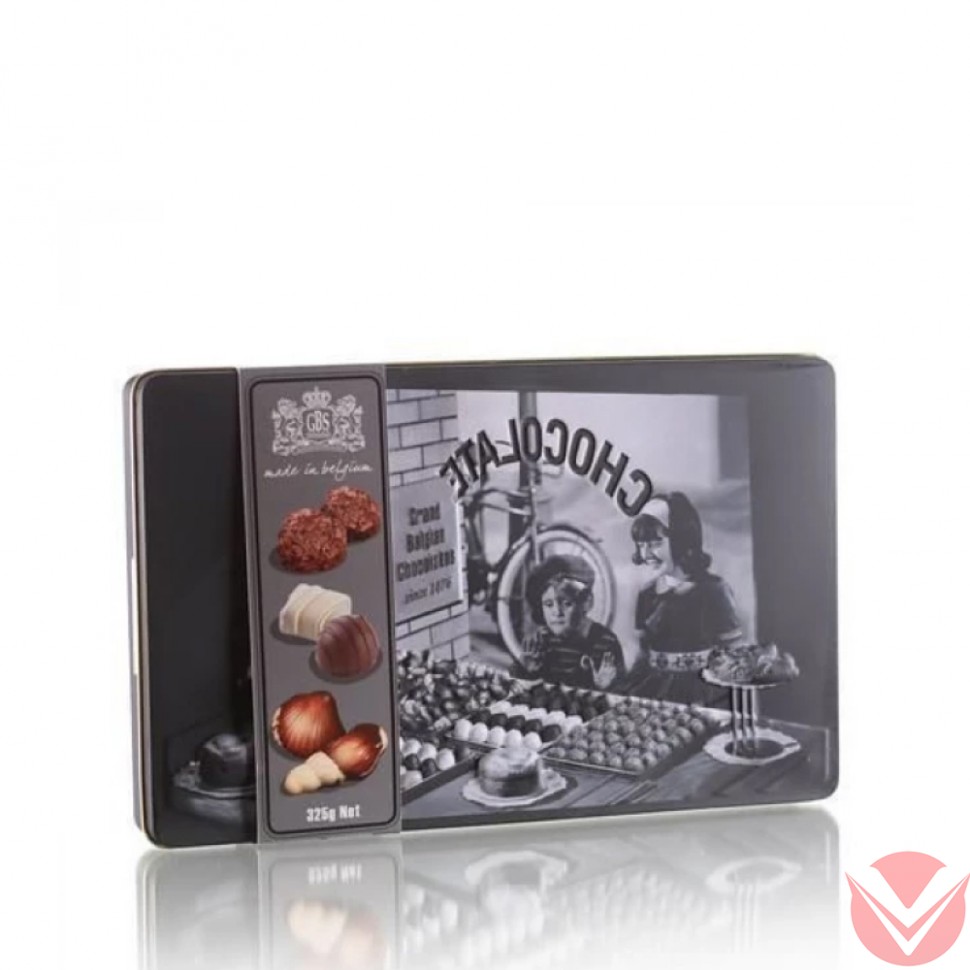 Шоколадные конфеты GBS "Ретро. Любовь Чарли", 325 г фото 1 — Интернет-магазин доставки продуктов и воды ВКУСНЫЙ