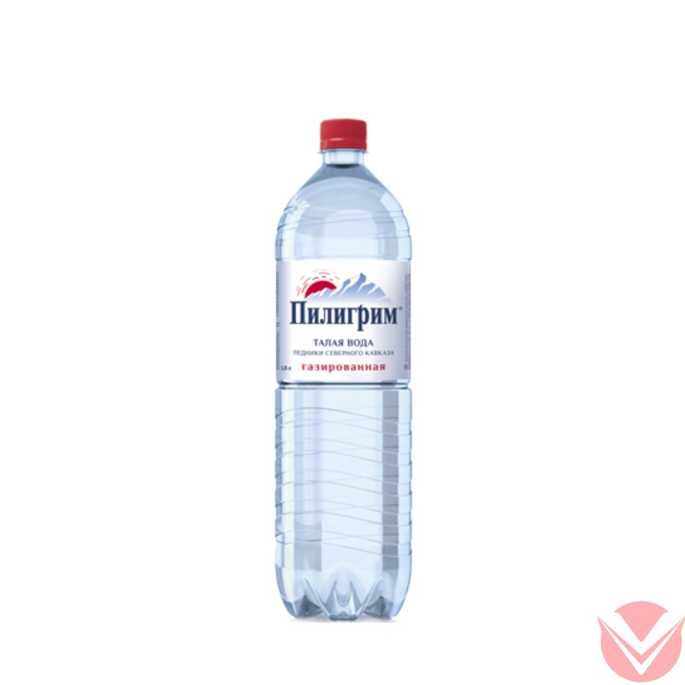 "Пилигрим" 1,5л  газ ПЭТ фото 1 — Интернет-магазин доставки продуктов и воды ВКУСНЫЙ