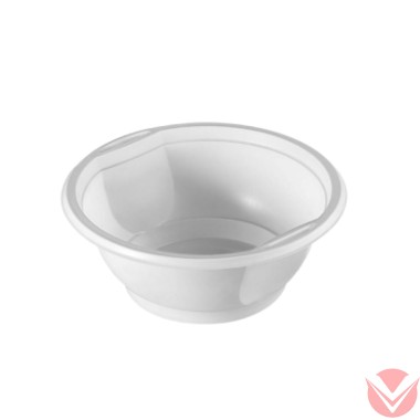 Миска 600мл РР белая — Интернет-магазин доставки продуктов и воды ВКУСНЫЙ