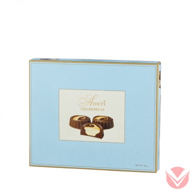 Шоколадные конфеты Ameri со вкусом тирамису Tiraminelli, 83 гр — Интернет-магазин доставки продуктов и воды ВКУСНЫЙ
