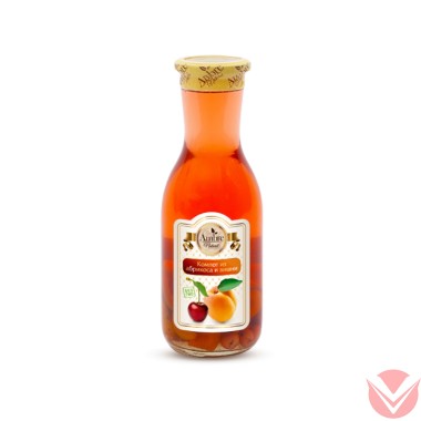 Компот из Айбрикоса и вишни 1л — Интернет-магазин доставки продуктов и воды ВКУСНЫЙ