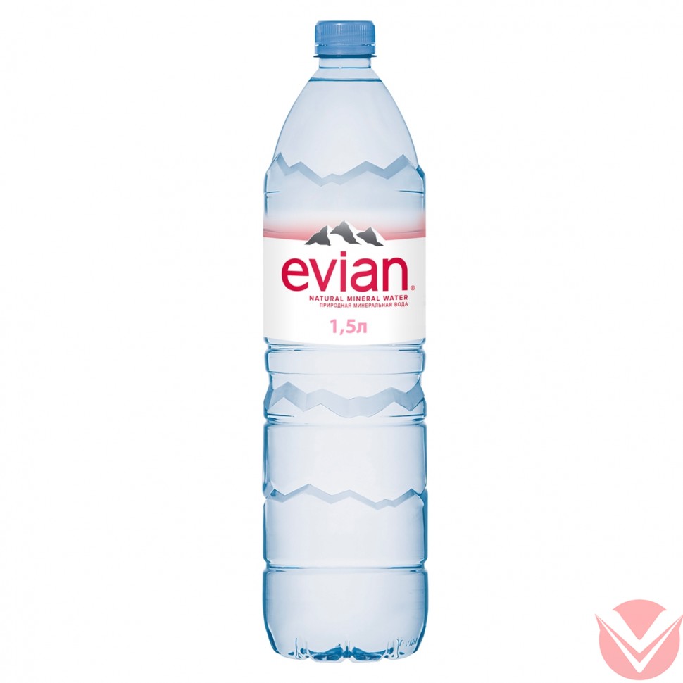 Вода минеральная Evian питьевая негазированная 1,5 л ПЭТ фото 1 — Интернет-магазин доставки продуктов и воды ВКУСНЫЙ