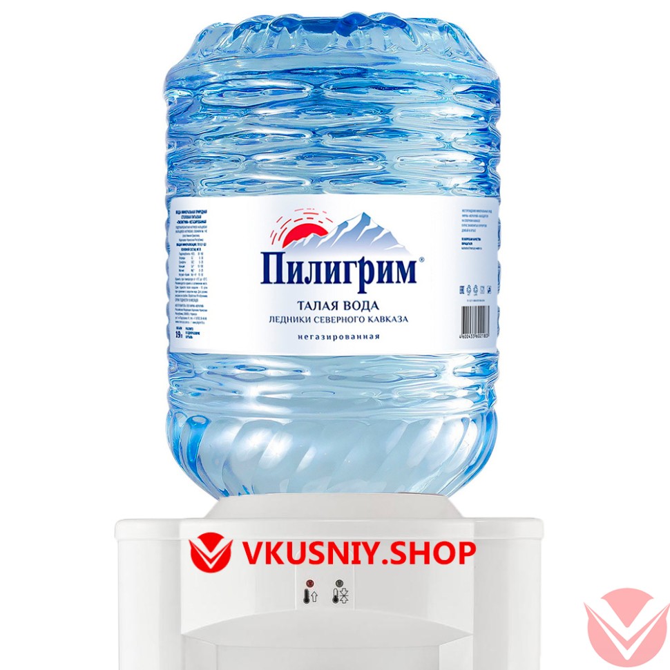 Вода "Пилигрим", 19л ОД фото 1 — Интернет-магазин доставки продуктов и воды ВКУСНЫЙ