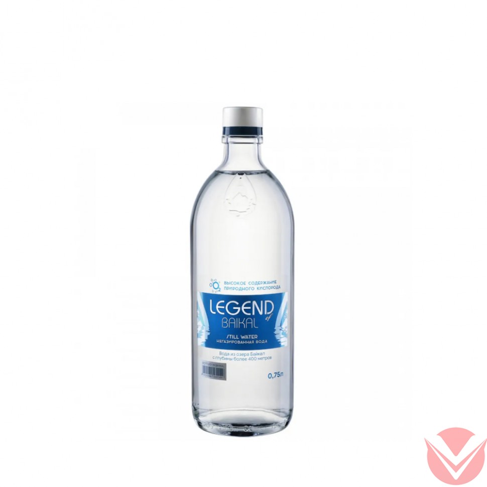 "LEGEND of BAIKAL" 0,75 л, негаз. Стекло фото 1 — Интернет-магазин доставки продуктов и воды ВКУСНЫЙ