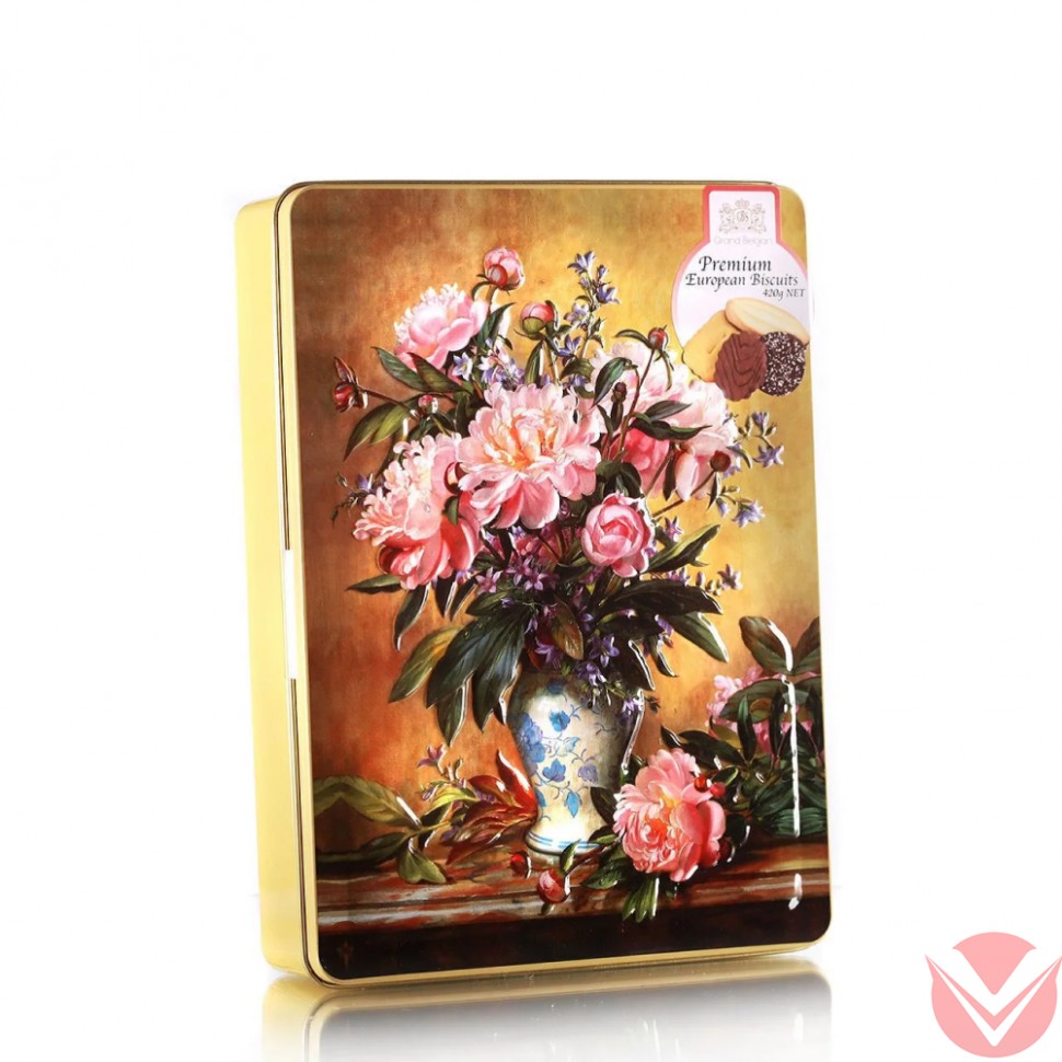 Ассорти Бисквитного печенья GBS Цветы, 420гр фото 1 — Интернет-магазин доставки продуктов и воды ВКУСНЫЙ