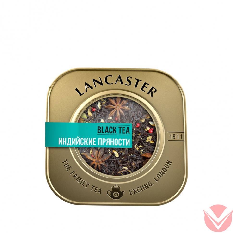 Чай Ланкастер черный Со Специями, ж//б, 75 гр фото 1 — Интернет-магазин доставки продуктов и воды ВКУСНЫЙ