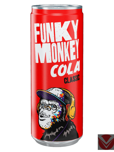 Напиток &quot;ФАНКИ МАНКИ КОЛА КЛАССИК&quot; 0,33 бан. — Интернет-магазин доставки продуктов и воды ВКУСНЫЙ