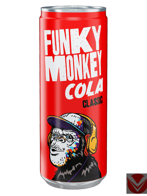 Напиток "ФАНКИ МАНКИ КОЛА КЛАССИК" 0,33 бан. фото 1 — Интернет-магазин доставки продуктов и воды ВКУСНЫЙ