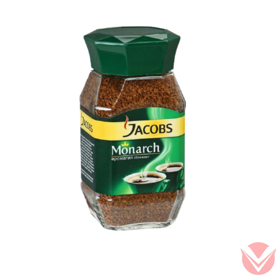 Якобс Монарх 95 гр, стекло фото 1 — Интернет-магазин доставки продуктов и воды ВКУСНЫЙ