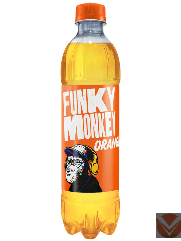 Напиток "ФАНКИ МАНКИ ОРАНЖ" 0,5 ПЭТ фото 1 — Интернет-магазин доставки продуктов и воды ВКУСНЫЙ