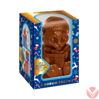 Шоколадная фигурка &quot;Тигренок&quot;, 50 гр — Интернет-магазин доставки продуктов и воды ВКУСНЫЙ