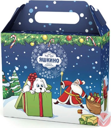 Ларец &quot;Зимний Город&quot; детский, 1кг — Интернет-магазин доставки продуктов и воды ВКУСНЫЙ