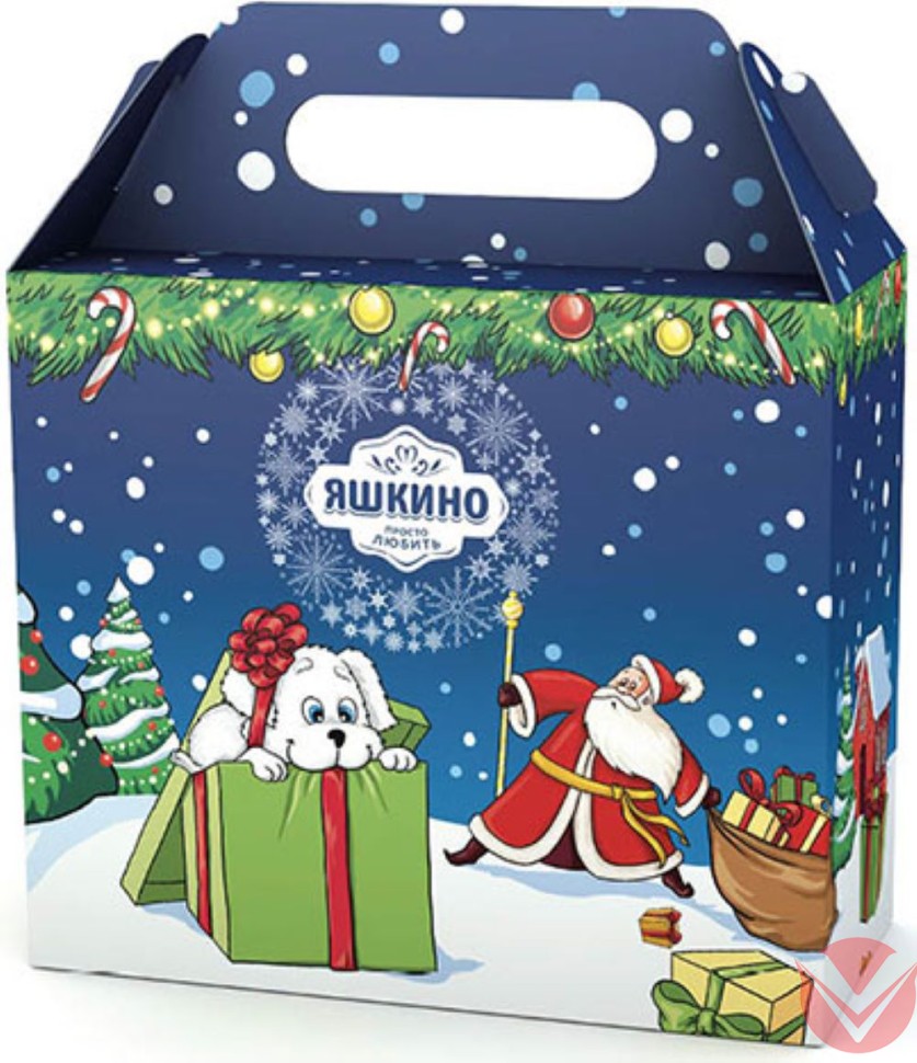 Ларец "Зимний Город" детский, 1кг фото 1 — Интернет-магазин доставки продуктов и воды ВКУСНЫЙ