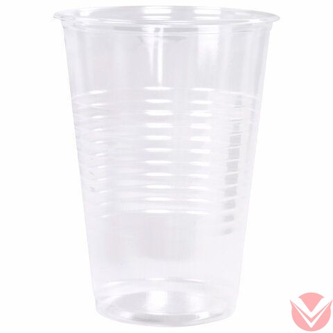 Стакан 200мл, прозрачный,  ПП 100 шт/уп фото 1 — Интернет-магазин доставки продуктов и воды ВКУСНЫЙ