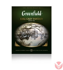 Гринфилд Эрл Грей, 100 пак — Интернет-магазин доставки продуктов и воды ВКУСНЫЙ