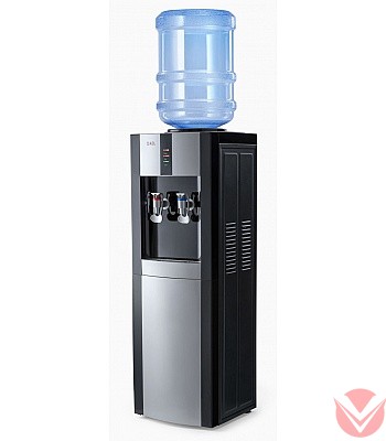 Кулер для воды AEL LD-AEL-47 Black-Silver — Интернет-магазин доставки продуктов и воды ВКУСНЫЙ