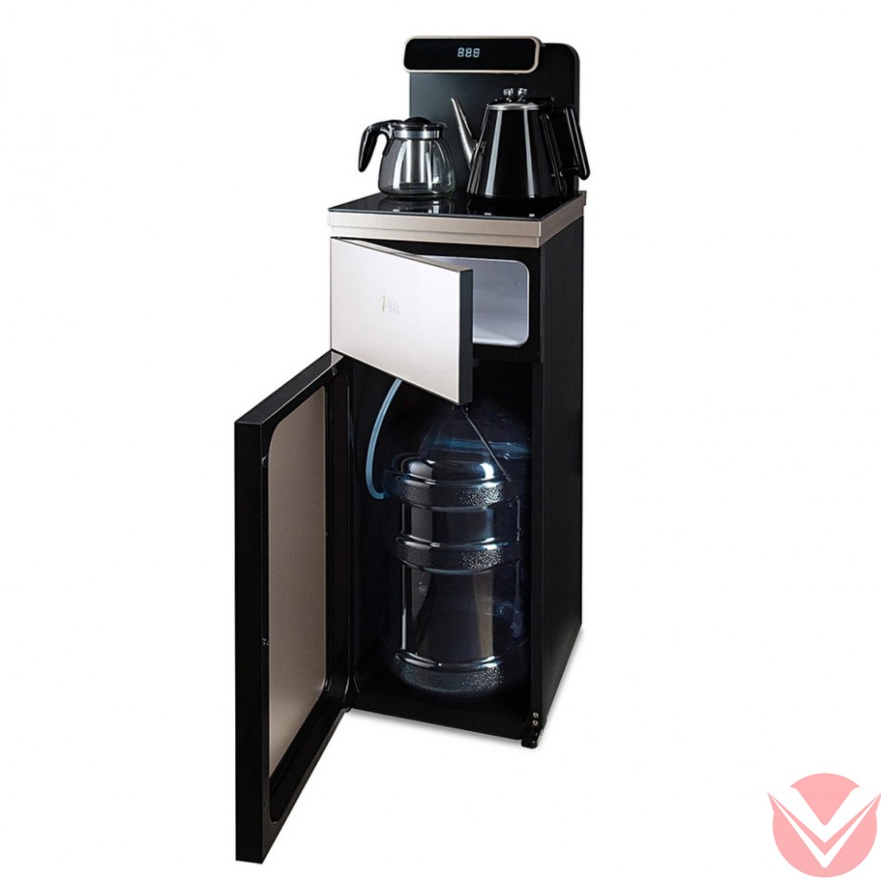 Кулер с чайным столиком Тиабар Ecotronic TB10-LNR gold фото 1 — Интернет-магазин доставки продуктов и воды ВКУСНЫЙ