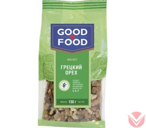 Грецкий орех Good-Food 130гр фото 1 — Интернет-магазин доставки продуктов и воды ВКУСНЫЙ