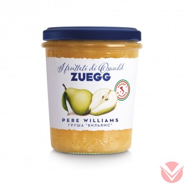 ZUEGG Конфитюр экстра Груша Вильямс 320г — Интернет-магазин доставки продуктов и воды ВКУСНЫЙ