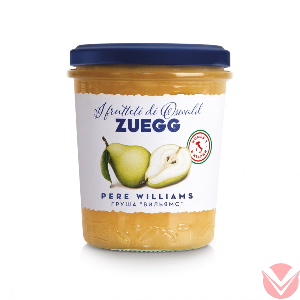 ZUEGG Конфитюр экстра Груша Вильямс 320г фото 1 — Интернет-магазин доставки продуктов и воды ВКУСНЫЙ