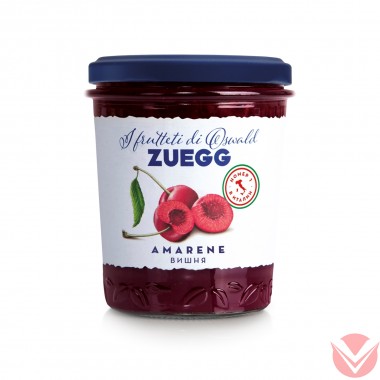 ZUEGG Конфитюр экстра Вишня, 320г — Интернет-магазин доставки продуктов и воды ВКУСНЫЙ