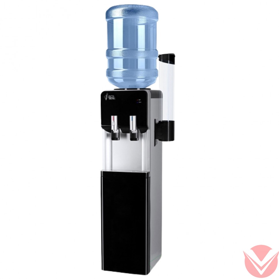 Кулер Ecotronic M40-LF black+silver фото 1 — Интернет-магазин доставки продуктов и воды ВКУСНЫЙ