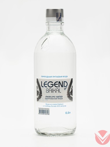 &quot;LEGEND of BAIKAL&quot; 0,5 л газ. Стекло — Интернет-магазин доставки продуктов и воды ВКУСНЫЙ