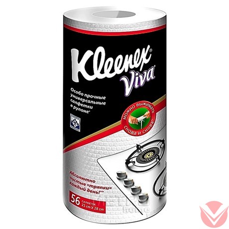 Тряпки Kleenex Viva универсальные в рулоне фото 1 — Интернет-магазин доставки продуктов и воды ВКУСНЫЙ