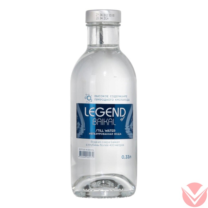 "LEGEND of BAIKAL" 0,33 л негаз. Стекло фото 1 — Интернет-магазин доставки продуктов и воды ВКУСНЫЙ