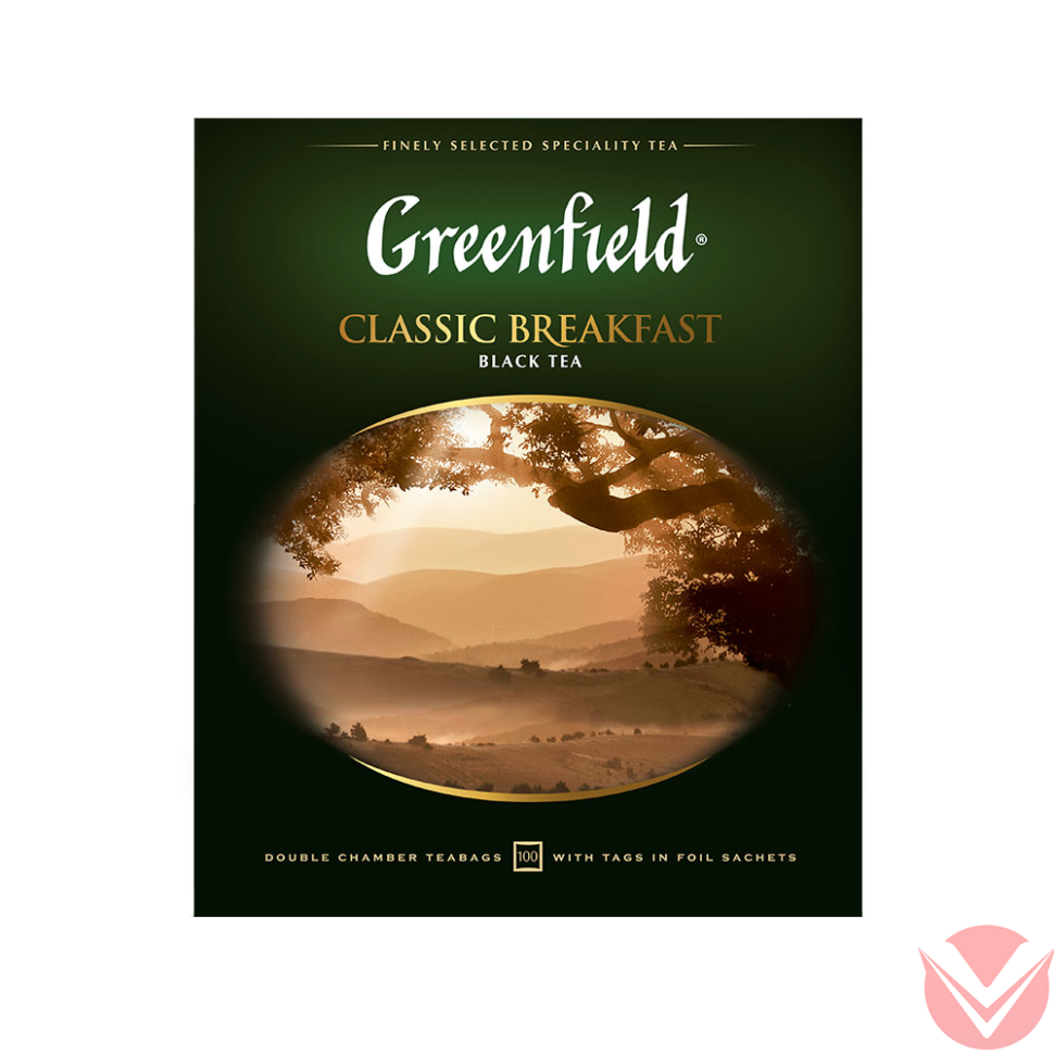 Гринфилд Классический завтрак 100 пак фото 1 — Интернет-магазин доставки продуктов и воды ВКУСНЫЙ