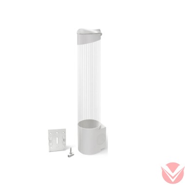 Держатель стаканов на шурупах Ecotronic (белый) — Интернет-магазин доставки продуктов и воды ВКУСНЫЙ