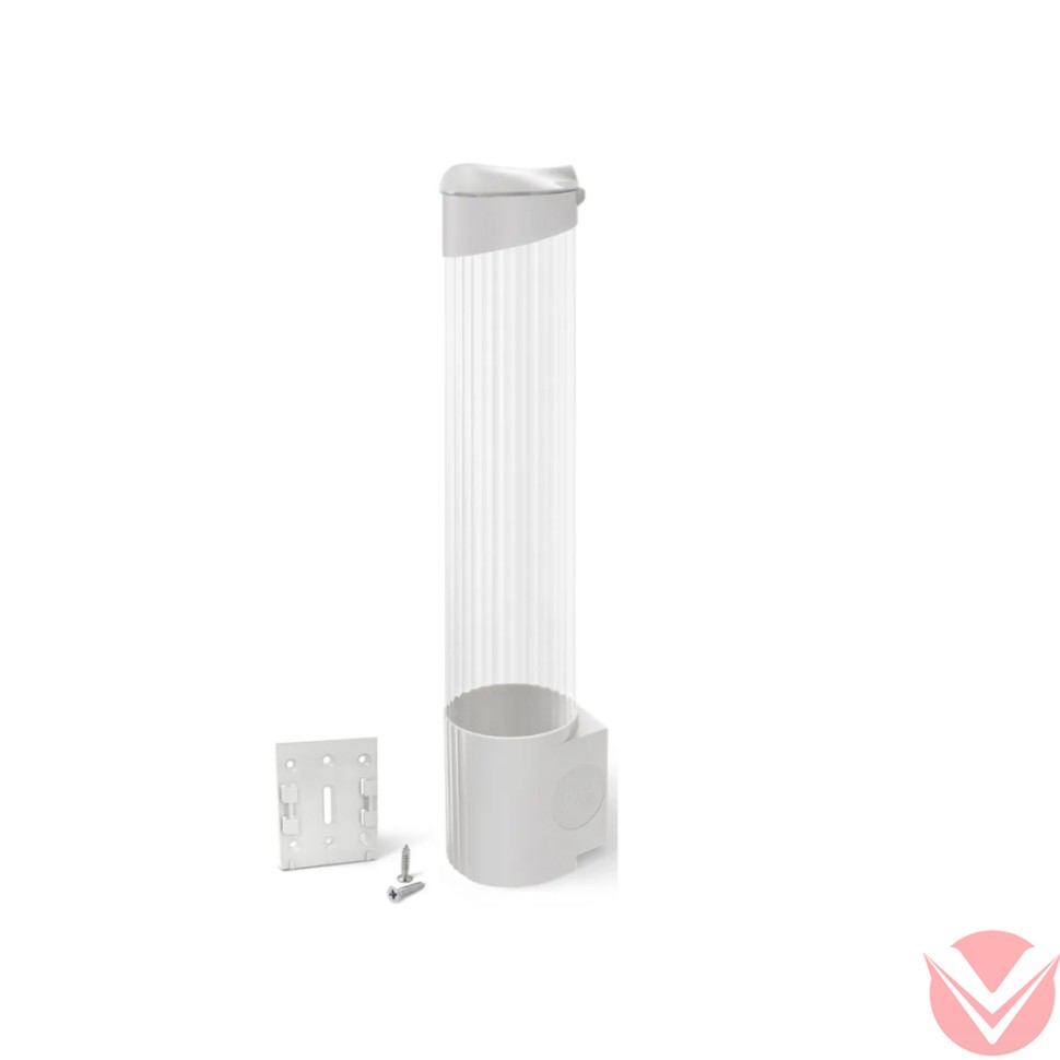 Держатель стаканов на шурупах Ecotronic (белый) фото 1 — Интернет-магазин доставки продуктов и воды ВКУСНЫЙ