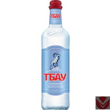 Вода питьевая &quot;Тбау&quot;, 0,5 л Премиум (газ), стекло — Интернет-магазин доставки продуктов и воды ВКУСНЫЙ