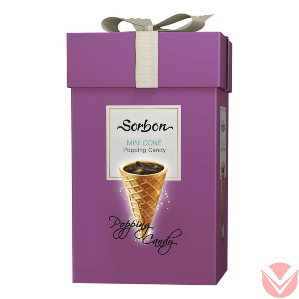 СОРБОН Мини-рожок карамель, 200 гр фото 1 — Интернет-магазин доставки продуктов и воды ВКУСНЫЙ
