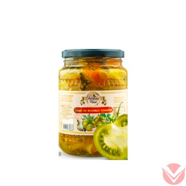 Салат из зеленых помидор 0,5л — Интернет-магазин доставки продуктов и воды ВКУСНЫЙ