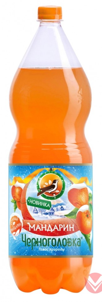 Напиток газированный Черноголовка мандарин стеклянная бутылка, 2л фото 1 — Интернет-магазин доставки продуктов и воды ВКУСНЫЙ
