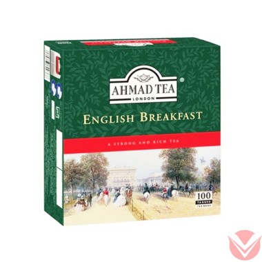 Ахмад &quot;Английский завтрак&quot; 100 пак. — Интернет-магазин доставки продуктов и воды ВКУСНЫЙ